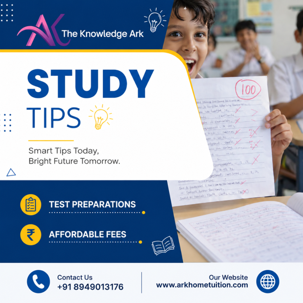 Study Smart with The Knowledge Ark Home Tuition Jaipur